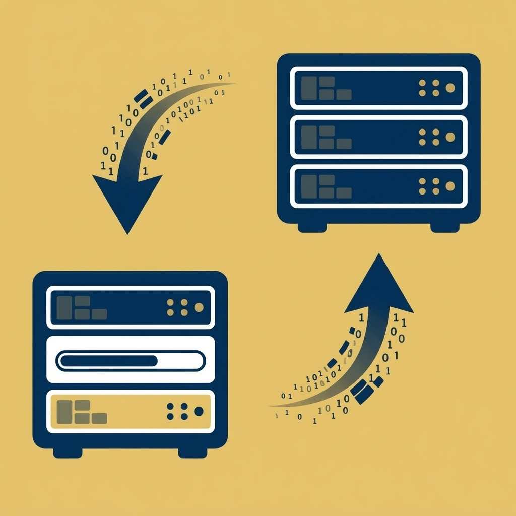 Datenübertragung von IT Geräten